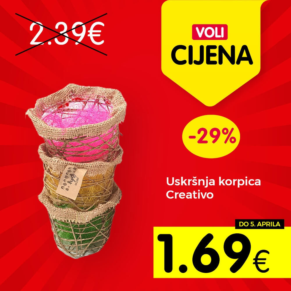 <p>Kupovinom u VOLI i Naš diskont marketima uštedjećete mnogo</p>