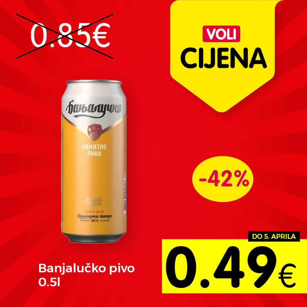 <p>Kupovinom u VOLI i Naš diskont marketima uštedjećete mnogo</p>