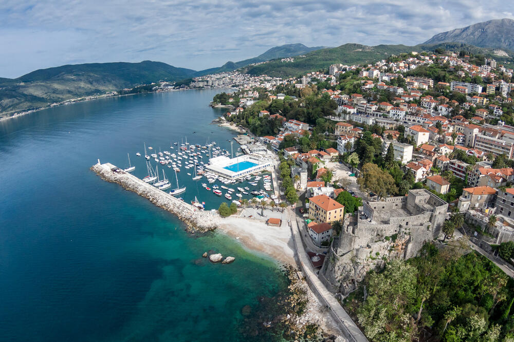 Herceg Novi is located at the very entrance to the Bay of Kotor