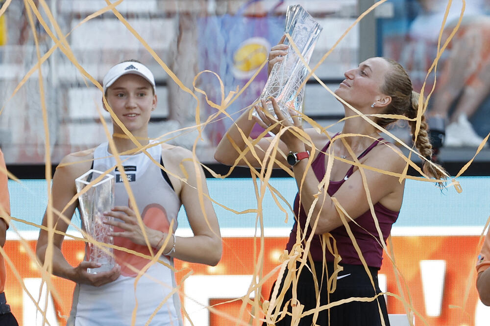 Kvotobva slavi 30. titulu, prvu na tvrdoj podlozi od Dohe 2018., Foto: REUTERS