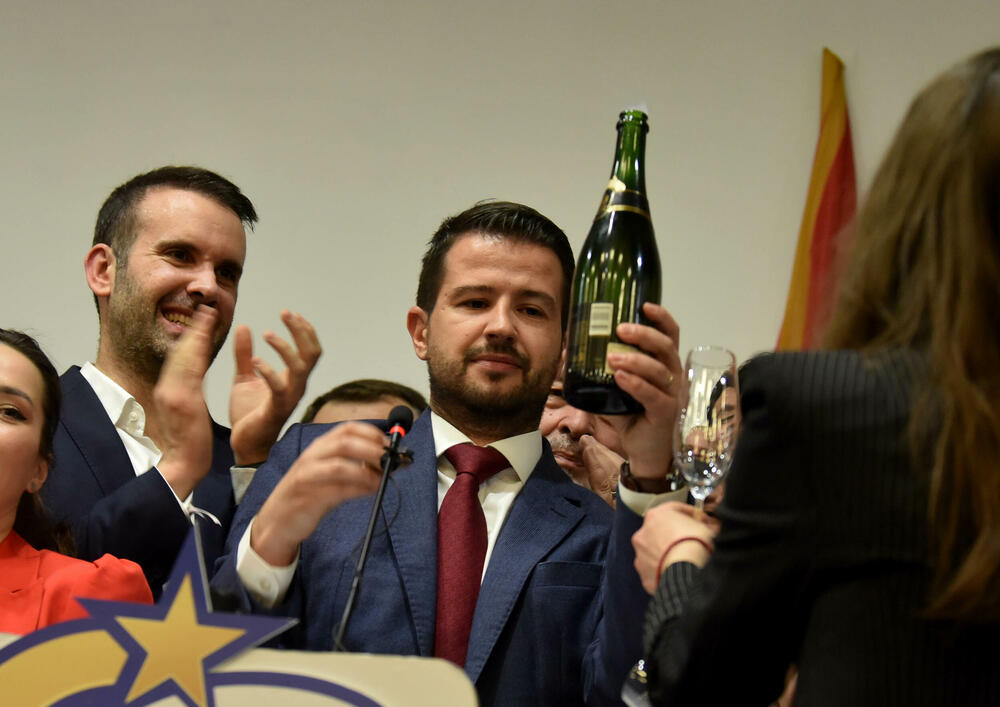 <p>"Ovo je istorijski dan za sve", kazao je Milatović nakon pobjede na izborima</p>