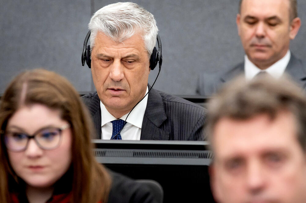Hashim Thaci in The Hague, Photo: Reuters