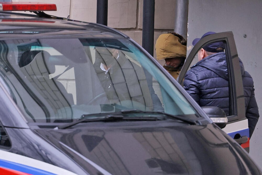 Gerškovič napušta sud u Moskvi, Foto: Reuters