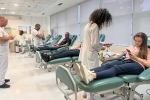 Voluntary blood donation action implemented in Podgorica