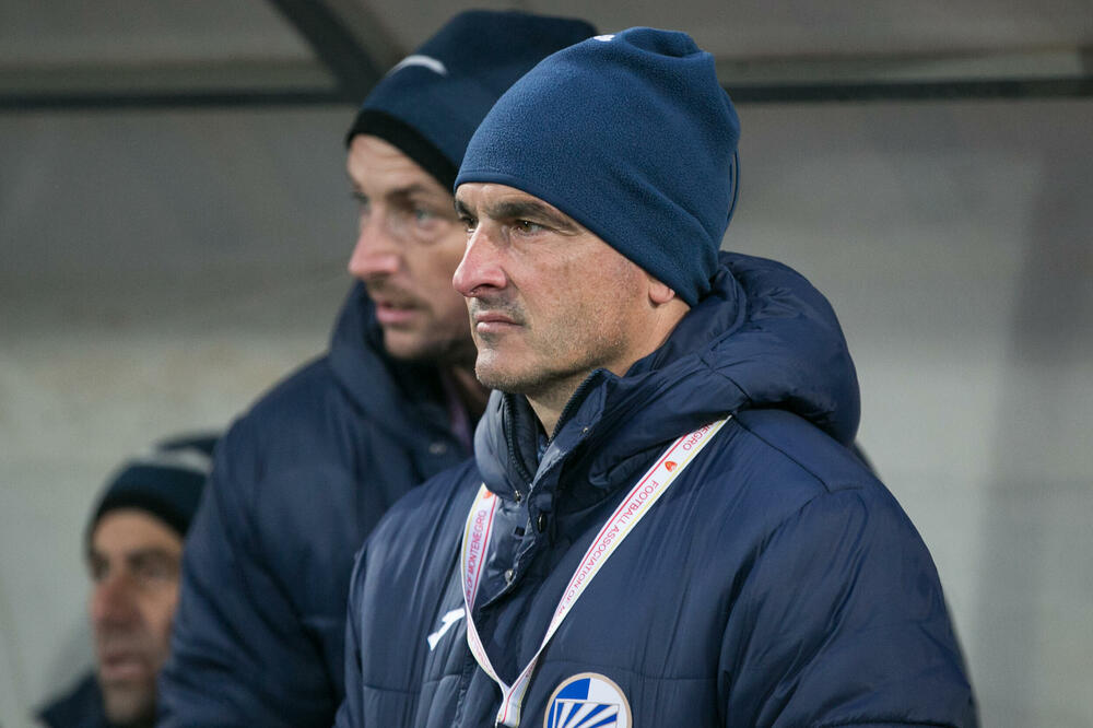 Brnović na večerašnjem meču, Foto: FSCG