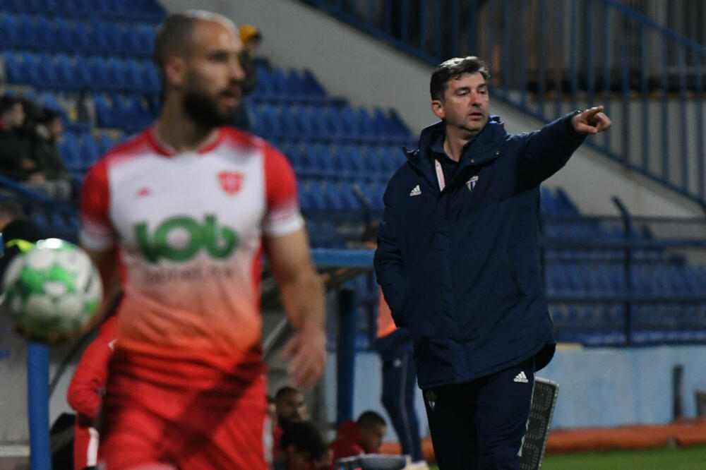 Džudović na utakmici sa Iskrom, Foto: FSCG