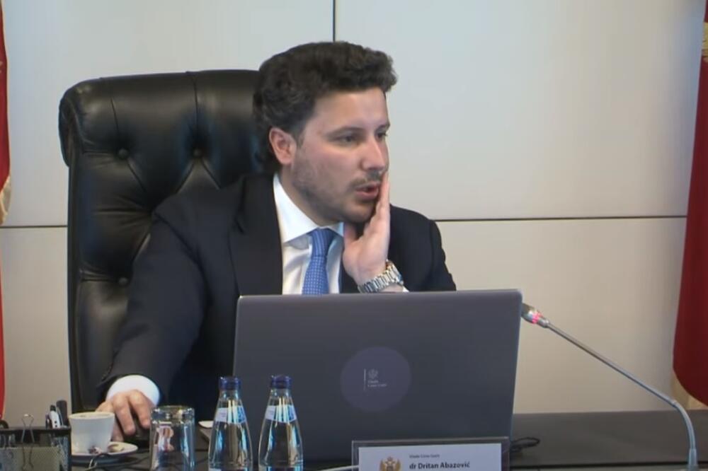 Abazović, Foto: Screenshot/Youtube/Vlada Crne Gore