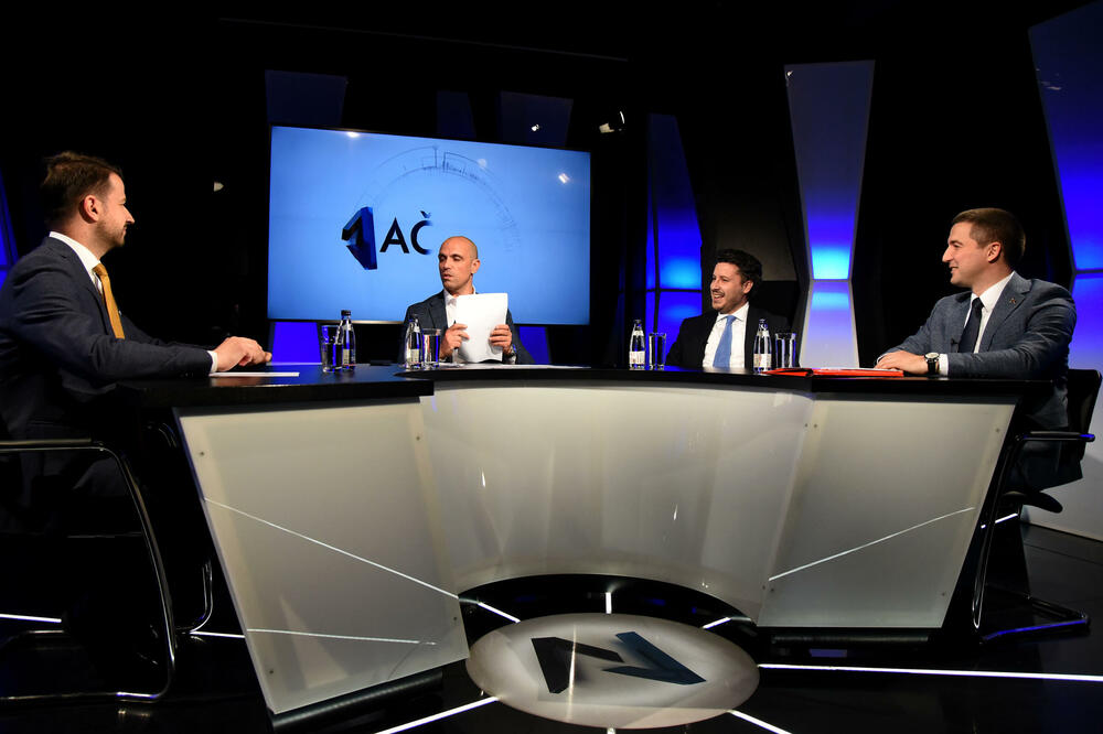 Milatović, Abazović i Bečić, Foto: Luka Zeković