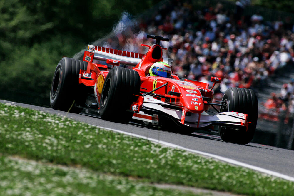 Masa iz vremena kad je vozio za Ferari