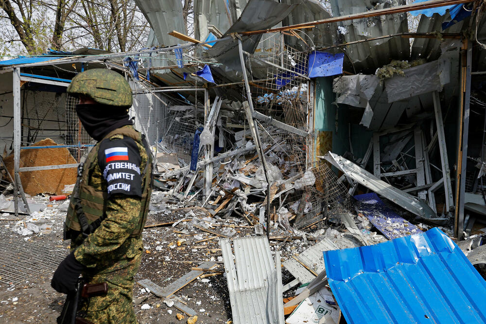 Posljedice nedavnog granatiranja Donjecka, Foto: Reuters