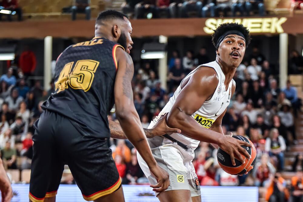 Zek Ledej je bio najbolji na utakmici sa Monakom, Foto: KK Partizan