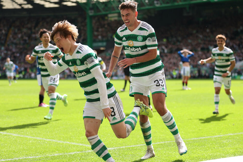 Furuhaši proslavlja gol, Foto: Reuters