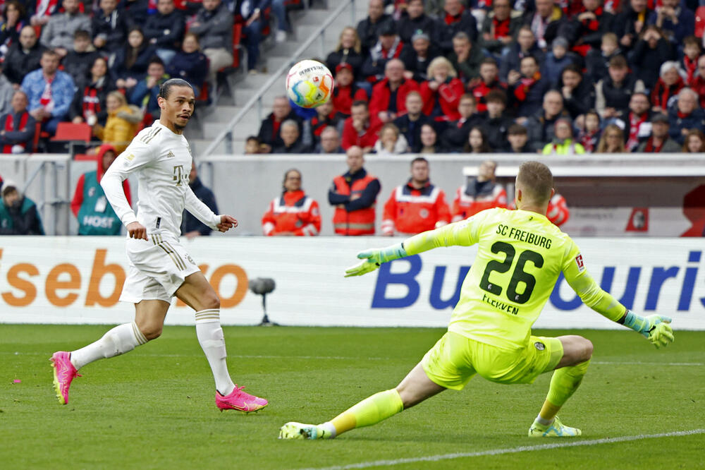 Sane nije uspio da potvrdi triumf iz odlične šanse, Foto: REUTERS
