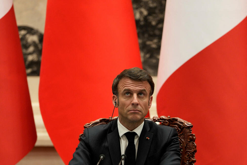 Makron tokom posjete Kini, Foto: Reuters