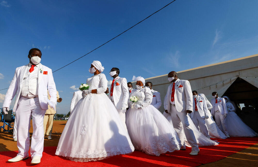 <p>Ova masovna vjenčanja se održavaju tri puta godišnje – na Uskrs, u decembru i na proslavama u septembru, povodom osnivanja crkve 1962. godine</p>