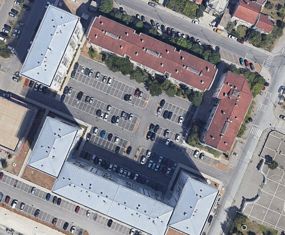 Zelena površina, Stari aerodrom, MUP