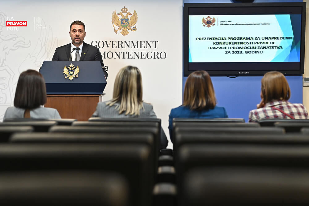 Đurović na presu, Foto: Vlada Crne Gore