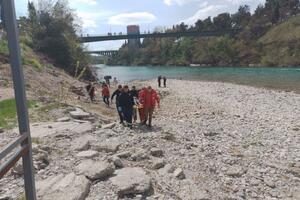 Podgorica: Osoba spašena iz Morače