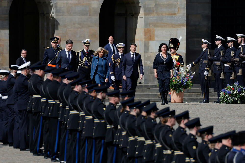 Emanuel Makron u posjeti Holandiji, Foto: Reuters