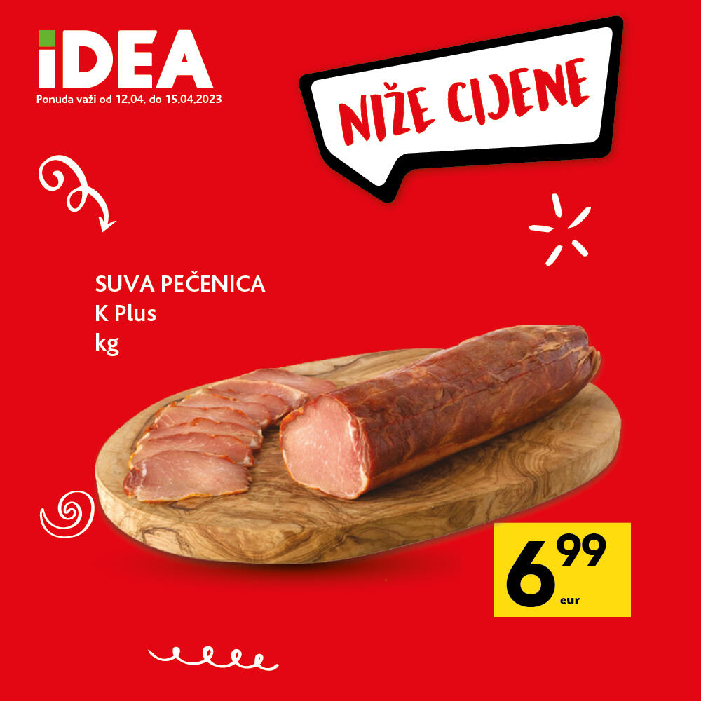 <p>IDEA se pobrinula da se u ponudi nađu sve namirnice koje će upotpuniti prazničnu trpezu</p>