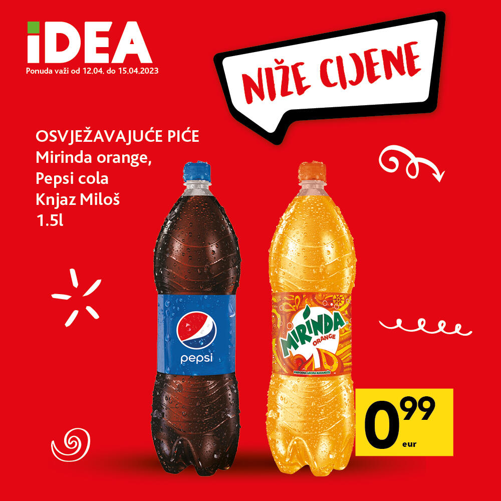 <p>IDEA se pobrinula da se u ponudi nađu sve namirnice koje će upotpuniti prazničnu trpezu</p>