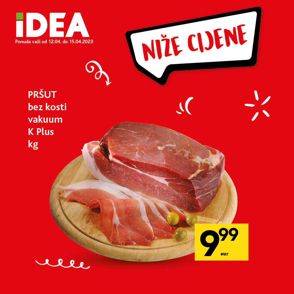 <p>IDEA se pobrinula da se u ponudi nađu sve namirnice koje će upotpuniti prazničnu trpezu</p>