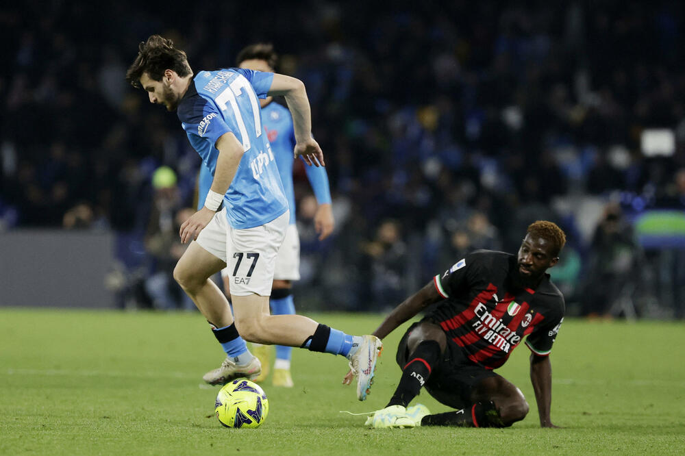 Nekada Maradona, sada “Kvaradona” - Hviča Kvarachelija veliki je adut Napolija, Foto: Reuters/Ciro de Luca