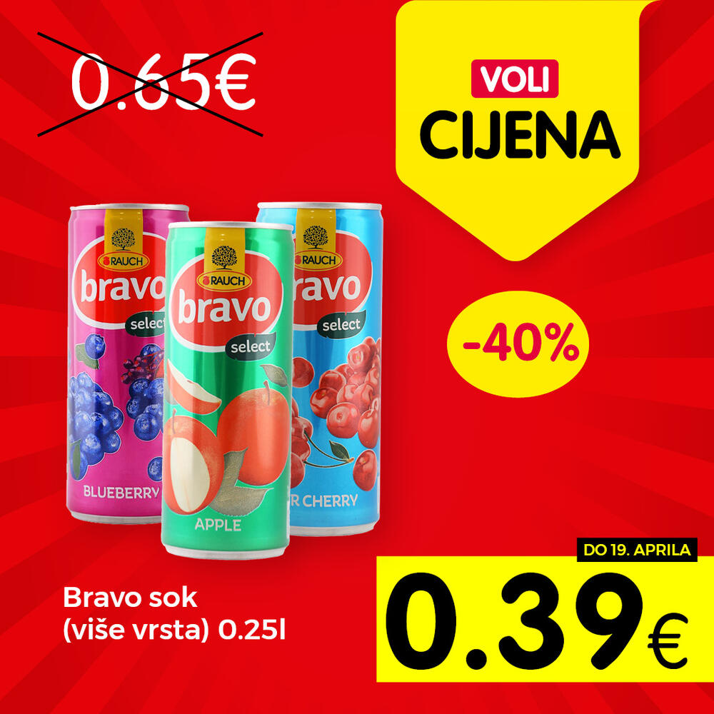 <p>Posjetite neki od VOLI ili Naš diskont marketa</p>