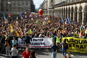 FOTO Hiljade na novim demonstracijama širom Francuske protiv...