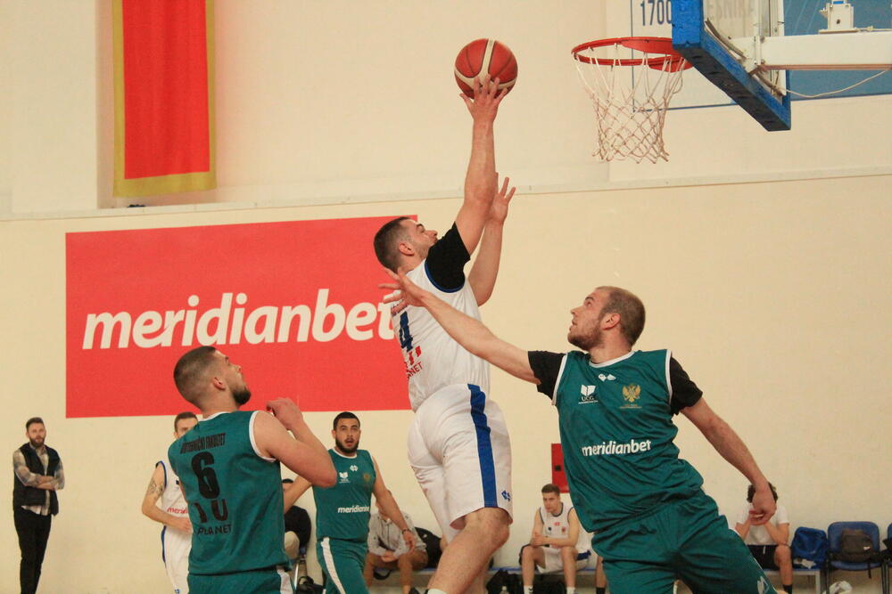 Detalj sa utakmice PMF-a i Biotehničkog fakulteta