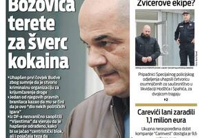 Naslovna strana "Vijesti" za 14. april 2023.