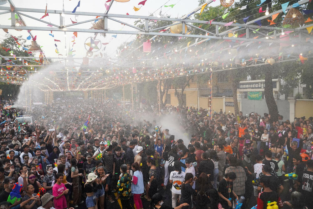 <p>Festival vode u Pnom Penu u Kambodži</p>