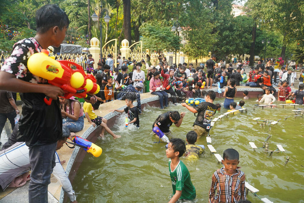 <p>Festival vode u Pnom Penu u Kambodži</p>