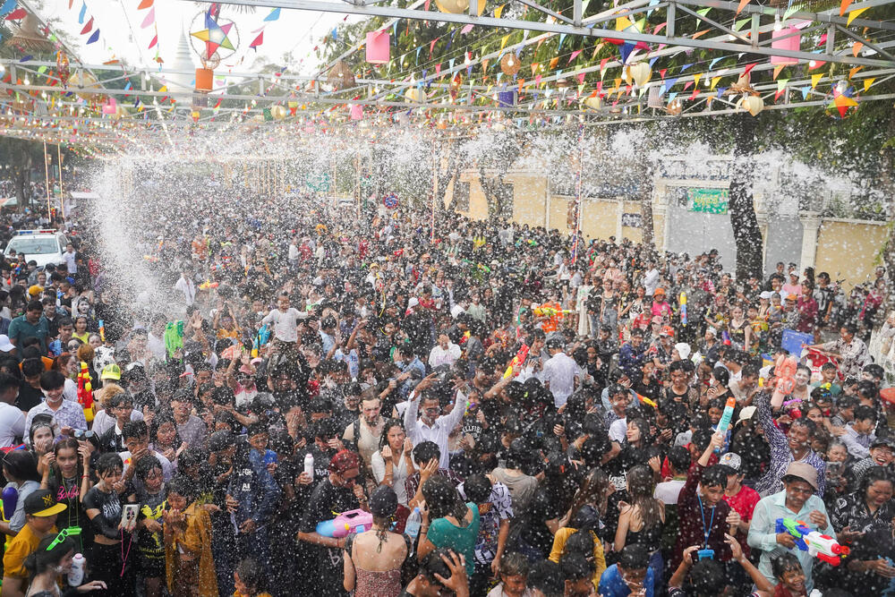 <p>Festival vode u Pnom Penu u Kambodži</p>