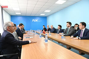 Abazović se sastao sa liderima kosovske opozicije