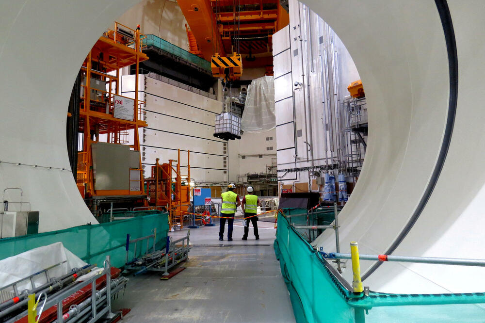 Radovi na reaktoru iz 2017. godine, Foto: Reuters