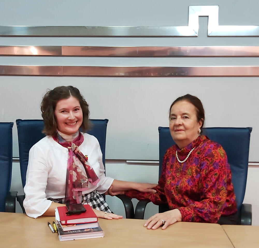 Jelena Petrović i Branka Bogavac