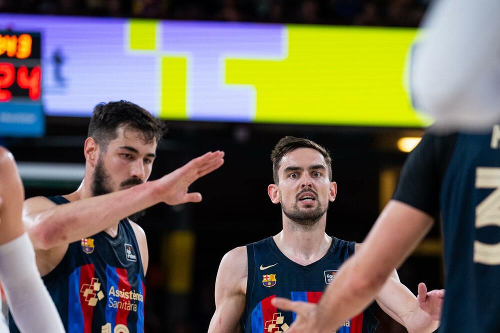 Kalinić i Satoranski, Foto: Facebook.com/FCBbasket