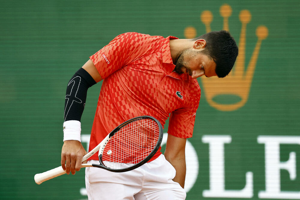 Đoković tokom turnira u Monte Karlu, Foto: Reuters