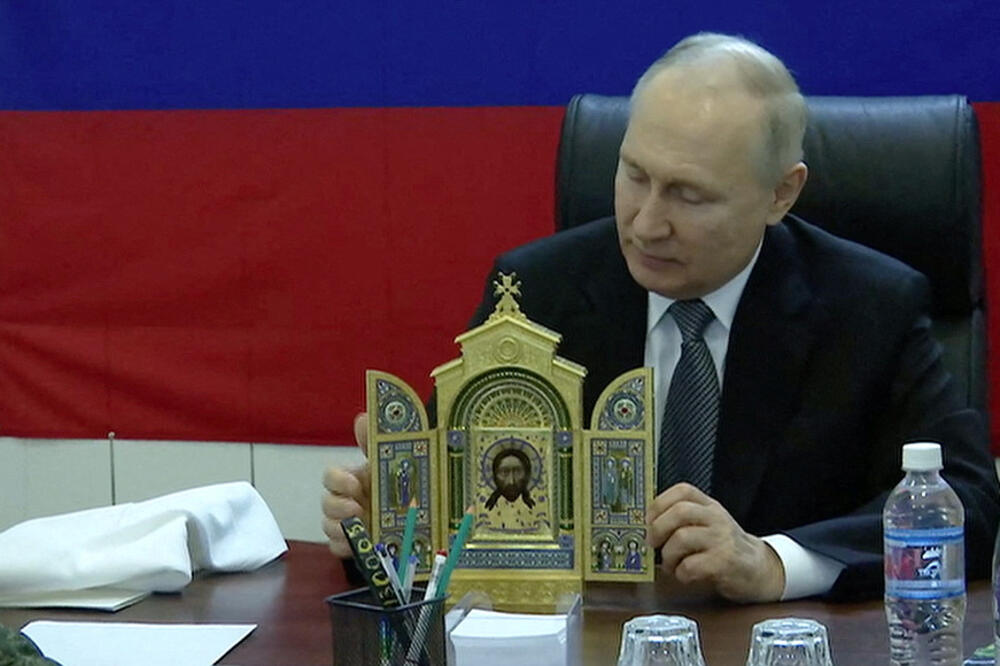 Putin tokom posjete Hersonskoj oblasti, Foto: Reuters