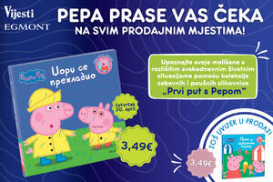 Četvrta knjiga iz kolekcije Prvi put sa Pepom u prodaji od...