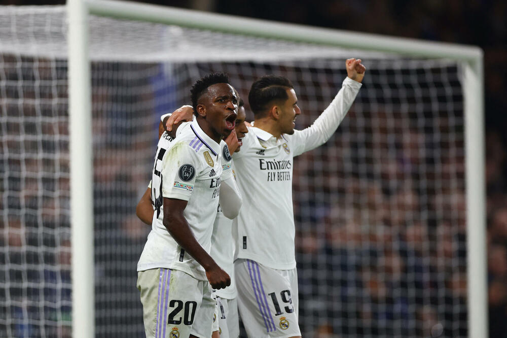 Slavlje fudbalera Reala u Londonu, Foto: Reuters