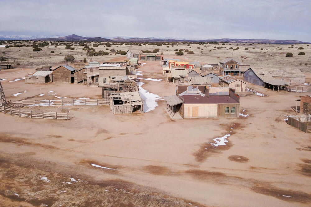 Lokacija za snimanje filma "Rđa" u blizini Novog Meksika, Foto: REUTERS