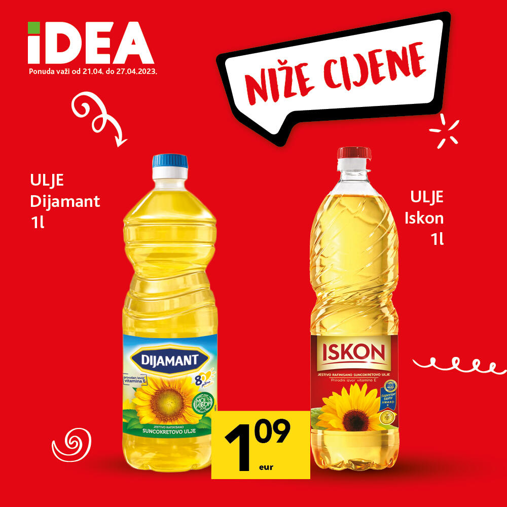 <p><strong>Mirisi i ukusi proljeća sa IDEA polica u vaš dom</strong></p>