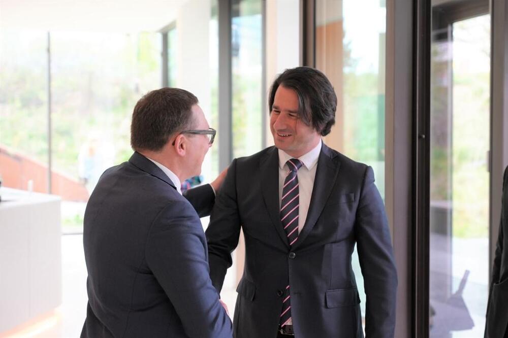 Detalj sa susreta u Hagu, Foto: Ministarstvo pravde