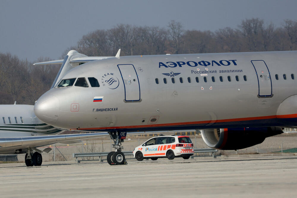 Erbas ruske avio kompanije Aeroflot, Foto: Reuters