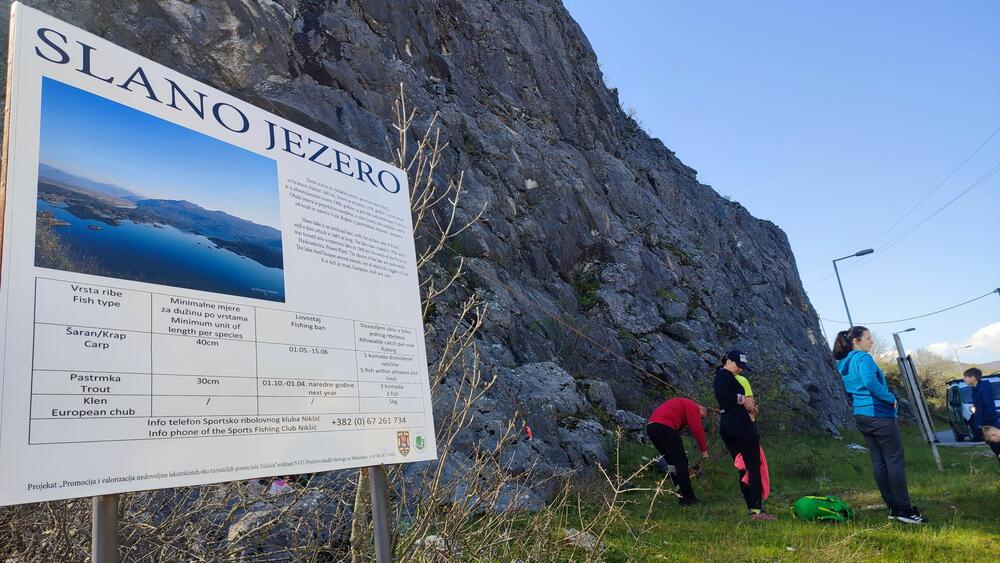 av park Slano jezero