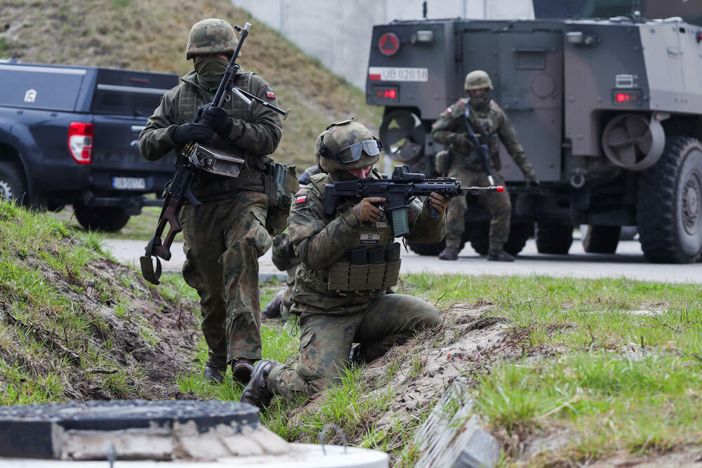 Vježbe NATO snaga i poljske vojske 17. aprila