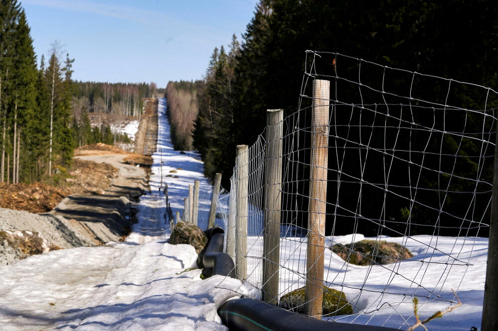 Ograda na granici Finske i Rusije, Foto: Reuters