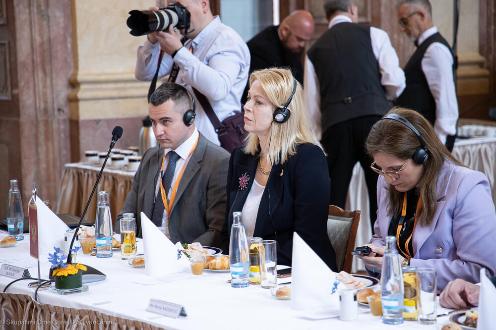 Đurović (u sredini), Foto: Skupština Crne Gore